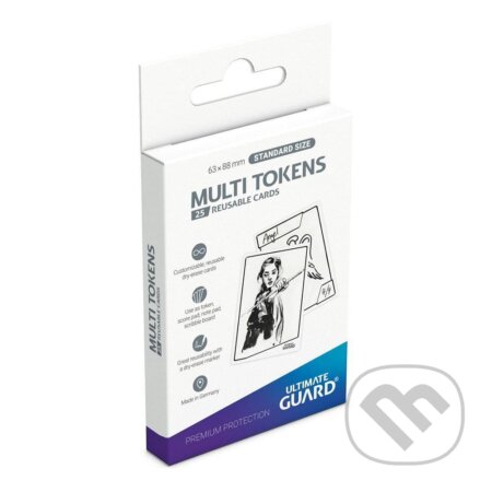 Společenská hra: Sada kariet Multi Tokens Ultimate Guard (25 ks) (Ultimate Guard). Ultimate Guard, 2025 Společenská hra: Sada kariet Multi Tokens Ultimate Guard (25 ks) (Ultimate Guard). Ultimate Guard, 2025