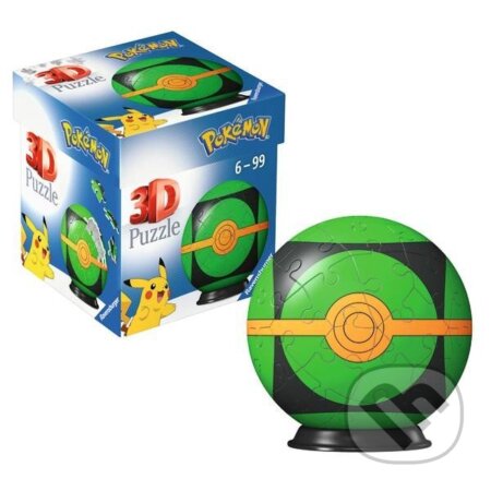 Puzzle: 3D Puzzle-Ball: Pokémon Dusk Ball (Ravensburger). Ravensburger, 2025 Puzzle: 3D Puzzle-Ball: Pokémon Dusk Ball (Ravensburger). Ravensburger, 2025