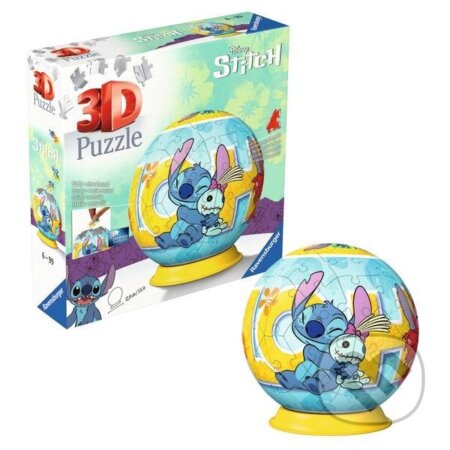 Puzzle: 3D Puzzle-Ball: Disney Stitch (Ravensburger). Ravensburger, 2025 Puzzle: 3D Puzzle-Ball: Disney Stitch (Ravensburger). Ravensburger, 2025