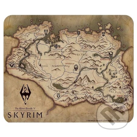 Podložka pod myš Skyrim - Map (ABYstyle). ABYstyle, 2025 Podložka pod myš Skyrim - Map (ABYstyle). ABYstyle, 2025