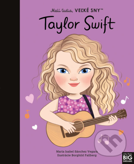 Kniha: Taylor Swift (Maria Isabel Sanchez Vegara). Slovart, 2025 Kniha: Taylor Swift (Maria Isabel Sanchez Vegara). Slovart, 2025