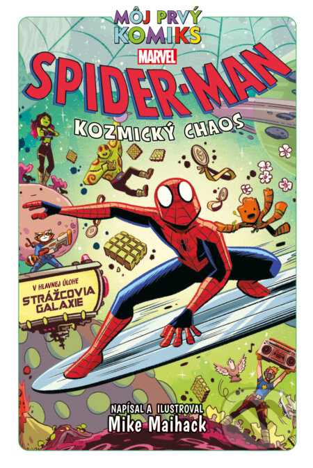 Kniha: Spider-Man 6: Kozmický chaos (Mike Maihack). Slovart, 2025 Kniha: Spider-Man 6: Kozmický chaos (Mike Maihack). Slovart, 2025