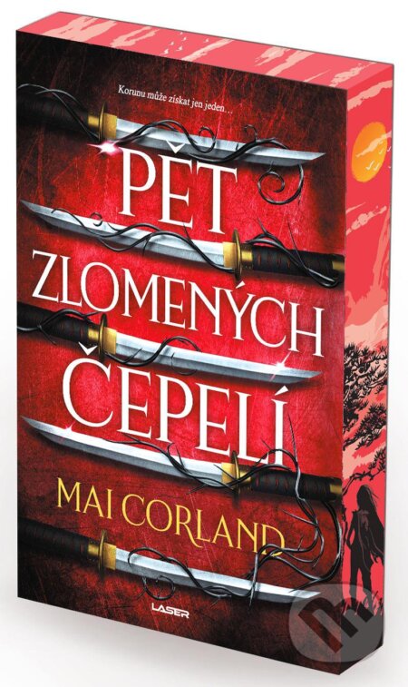 Kniha: Pět zlomených čepelí (Mai Corland). Laser books, 2025 Kniha: Pět zlomených čepelí (Mai Corland). Laser books, 2025