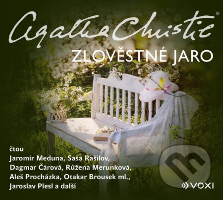 Audiokniha: Zlověstné jaro (audiokniha) (Agatha Christie). Voxi, 2025 Audiokniha: Zlověstné jaro (audiokniha) (Agatha Christie). Voxi, 2025
