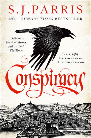 Kniha: Conspiracy (J. S. Parrisová). HarperCollins, 2016 Kniha: Conspiracy (J. S. Parrisová). HarperCollins, 2016