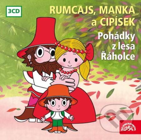 Audiokniha: Rumcajs, Manka a Cipísek (Václav Čtvrtek, Josef Dvořák a Karel Höger). Supraphon, 2010 Audiokniha: Rumcajs, Manka a Cipísek (Václav Čtvrtek, Josef Dvořák a Karel Höger). Supraphon, 2010