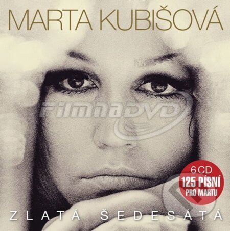 Hudební CD: Marta Kubišová: Zlatá šedesáta (Supraphon). Supraphon, 2012 Hudební CD: Marta Kubišová: Zlatá šedesáta (Supraphon). Supraphon, 2012