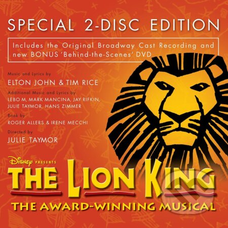 The Lion King: Original Broadway Cast Recording, Universal Music, 2010