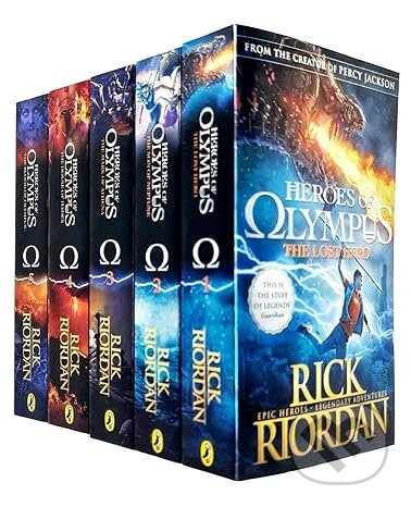 Kniha: Heroes of Olympus 5 Book Collection (Rick Riordan). Puffin Books Kniha: Heroes of Olympus 5 Book Collection (Rick Riordan). Puffin Books