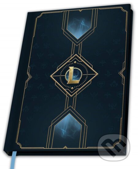 Zápisník League of Legends - Hextech logo (ABYstyle). ABYstyle, 2025 Zápisník League of Legends - Hextech logo (ABYstyle). ABYstyle, 2025