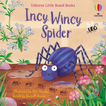 Kniha: Incy Wincy Spider (Russell Punter). Usborne, 2022 Kniha: Incy Wincy Spider (Russell Punter). Usborne, 2022