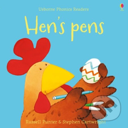 Kniha: Hen's Pens (Russell Punter). Usborne, 2021 Kniha: Hen's Pens (Russell Punter). Usborne, 2021