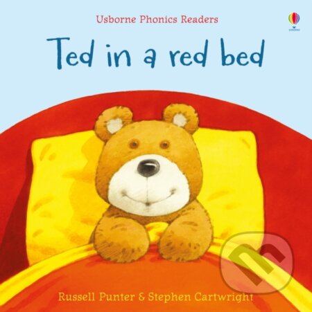 Kniha: Ted in a red bed (Russell Punter). Usborne, 2020 Kniha: Ted in a red bed (Russell Punter). Usborne, 2020