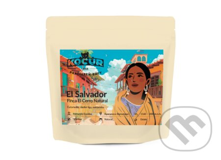 Kávy a čaje: El Salvador Finca El Cerro (Kocúr). Kocúr, 2025 Kávy a čaje: El Salvador Finca El Cerro (Kocúr). Kocúr, 2025