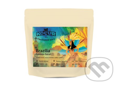 Kávy a čaje: Brazília Fazenda Sucuri (Kocúr). Kocúr, 2025 Kávy a čaje: Brazília Fazenda Sucuri (Kocúr). Kocúr, 2025