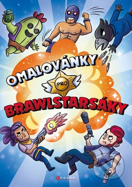 Kniha: Omalovánky pro Brawlstarsáky (Pavla Filip Navrátilová). CPRESS, 2025 Kniha: Omalovánky pro Brawlstarsáky (Pavla Filip Navrátilová). CPRESS, 2025