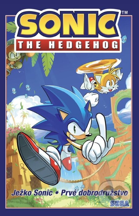 Kniha: Ježko Sonic 1: Prvé dobrodružstvo (Ian Flynn). Alicanto, 2025 Kniha: Ježko Sonic 1: Prvé dobrodružstvo (Ian Flynn). Alicanto, 2025