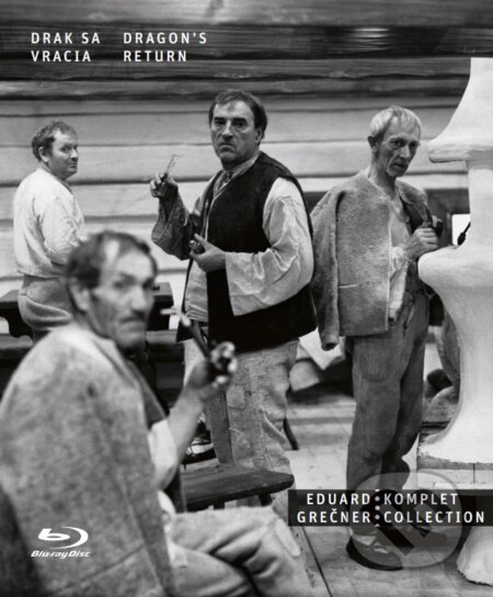 Film: Drak sa vracia (Eduard Grečner) (Blu-ray). Slovenský filmový ústav, 2025 Film: Drak sa vracia (Eduard Grečner) (Blu-ray). Slovenský filmový ústav, 2025