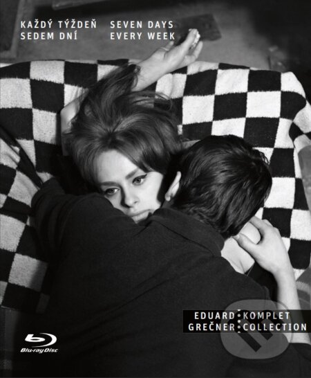 Film: Každý týždeň sedem dní (Eduard Grečner) (Blu-ray). Slovenský filmový ústav, 2025 Film: Každý týždeň sedem dní (Eduard Grečner) (Blu-ray). Slovenský filmový ústav, 2025