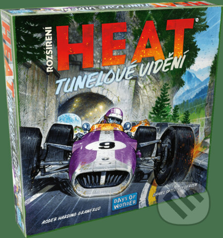 Společenská hra: Heat: Tunelové vidění (rozšírenie) (Blackfire). Blackfire, 2025 Společenská hra: Heat: Tunelové vidění (rozšírenie) (Blackfire). Blackfire, 2025
