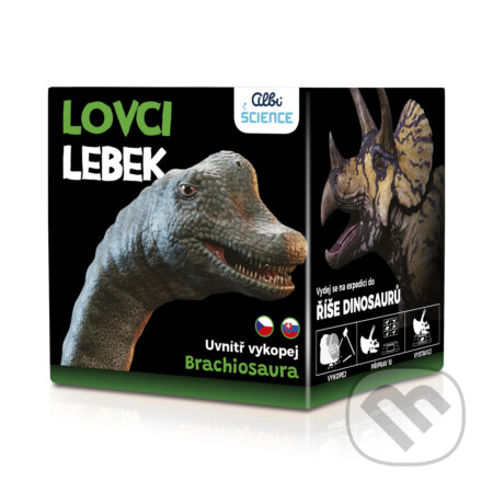 Spoločenská hra: Lovci Lebek - Brachiosaurus (Albi). Albi, 2025 Spoločenská hra: Lovci Lebek - Brachiosaurus (Albi). Albi, 2025