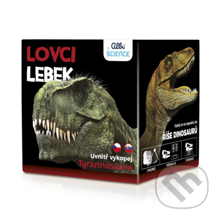 Společenská hra: Lovci Lebek - Tyrannosaurus (Albi). Albi, 2025 Společenská hra: Lovci Lebek - Tyrannosaurus (Albi). Albi, 2025