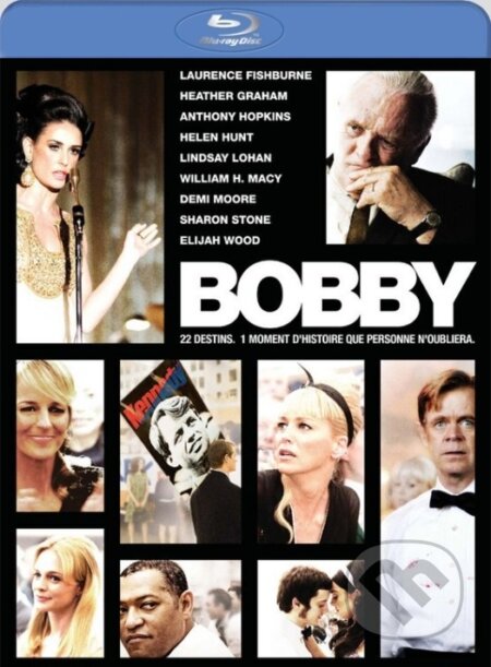 Film: Atentát v Ambassadoru (Bobby) (Emilio Estevez) (Blu-ray). Bonton Film, 2010 Film: Atentát v Ambassadoru (Bobby) (Emilio Estevez) (Blu-ray). Bonton Film, 2010
