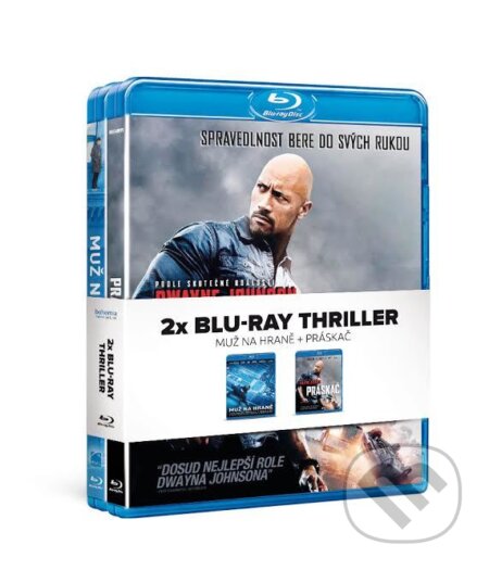 Film: Muž na hraně + Práskač (Kolekce 2 BD) (Bohemia Motion Pictures, a.s.) (Blu-ray). Bohemia Motion Pictures, a.s., 2016 Film: Muž na hraně + Práskač (Kolekce 2 BD) (Bohemia Motion Pictures, a.s.) (Blu-ray). Bohemia Motion Pictures, a.s., 2016