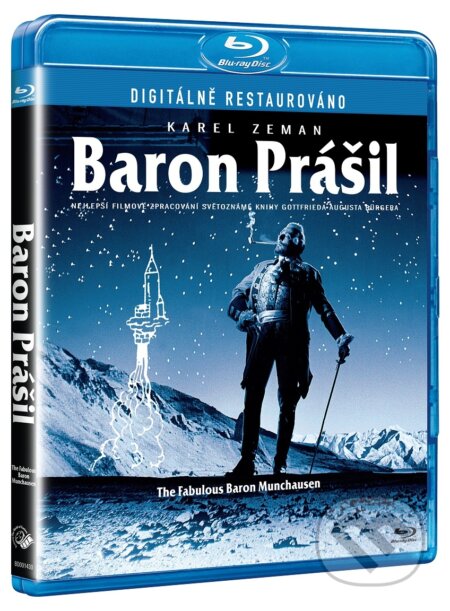 Film: Baron Prášil (Karel Zeman) (Blu-ray). Magicbox, 2016 Film: Baron Prášil (Karel Zeman) (Blu-ray). Magicbox, 2016