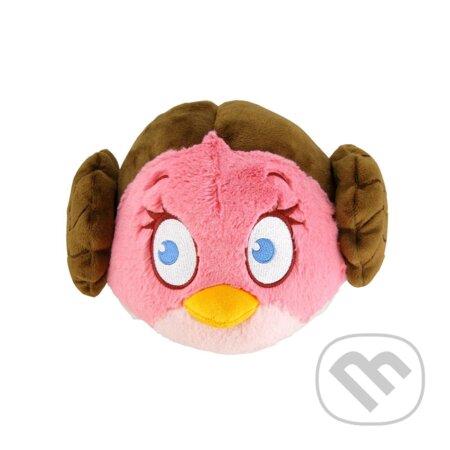 Plyšová hračka Angry Birds Starwars Leia - ružová 20 cm - Dnc, HCE