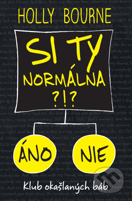 Kniha: Si ty normálna?! (Holly Bourne). Slovart, 2018 Kniha: Si ty normálna?! (Holly Bourne). Slovart, 2018