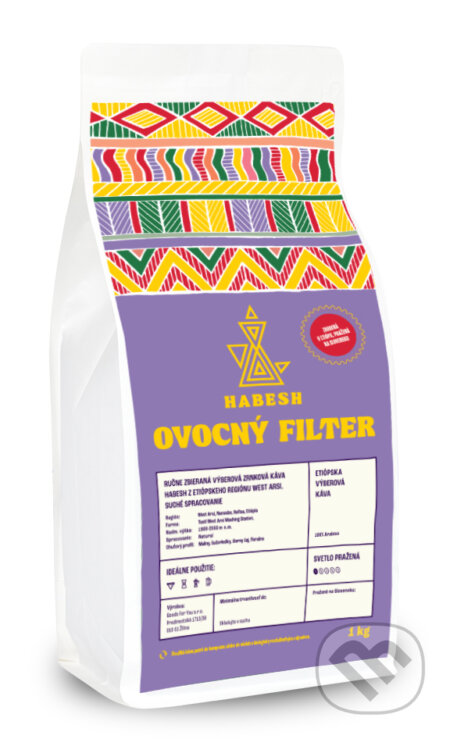 Kávy a čaje: Habesh Ovocný filter (Habesh). Habesh, 2025 Kávy a čaje: Habesh Ovocný filter (Habesh). Habesh, 2025