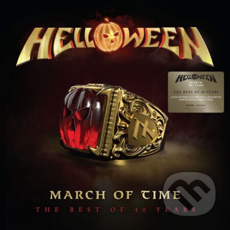 Hudební CD: Helloween: March Of Time (the Best of 40 Years) (Universal Music). Universal Music, 2025 Hudební CD: Helloween: March Of Time (the Best of 40 Years) (Universal Music). Universal Music, 2025