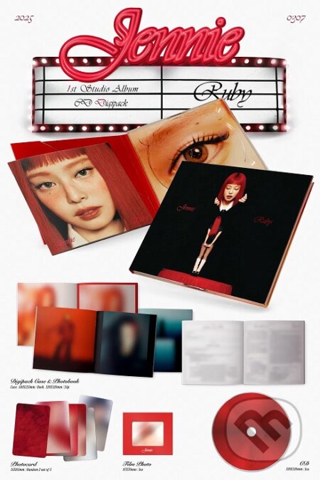 Hudobné CD: Jennie: Ruby (Digipack Version) (Sony Music Entertainment). Sony Music Entertainment, 2025 Hudobné CD: Jennie: Ruby (Digipack Version) (Sony Music Entertainment). Sony Music Entertainment, 2025