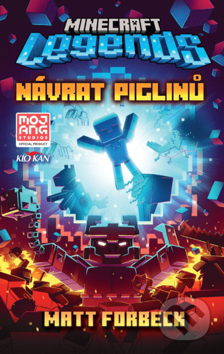 Kniha: Minecraft – Návrat piglinů (Matt Forbeck). Alpress, 2025 Kniha: Minecraft – Návrat piglinů (Matt Forbeck). Alpress, 2025