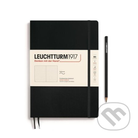Zápisník Black Softcover Composition (B5) tečkovaný (Leuchtturm1917). Leuchtturm1917 Zápisník Black Softcover Composition (B5) tečkovaný (Leuchtturm1917). Leuchtturm1917