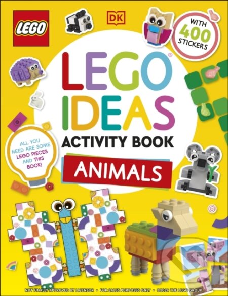 Kniha: LEGO Ideas Activity Book Animals (DK). Dorling Kindersley Children, 2025 Kniha: LEGO Ideas Activity Book Animals (DK). Dorling Kindersley Children, 2025