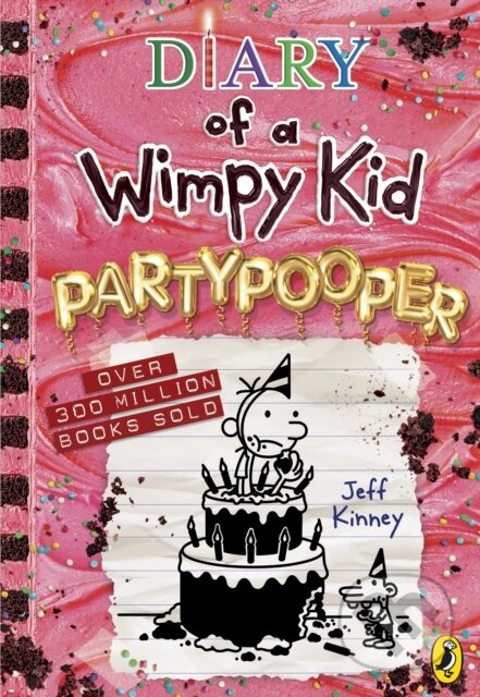 Kniha: Diary of a Wimpy Kid: Partypooper (Jeff Kinney). Penguin Books, 2025 Kniha: Diary of a Wimpy Kid: Partypooper (Jeff Kinney). Penguin Books, 2025