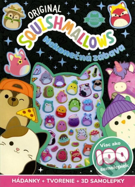 Kniha: Squishmallows: Nekonečná zábava (Autorský kolektív). Alicanto, 2025 Kniha: Squishmallows: Nekonečná zábava (Autorský kolektív). Alicanto, 2025