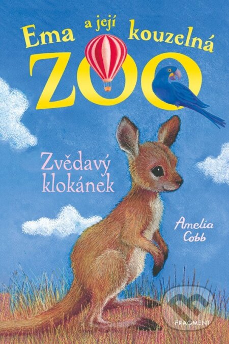Kniha: Ema a její kouzelná zoo: Zvědavý klokánek (Amelia Cobb). Nakladatelství Fragment, 2025 Kniha: Ema a její kouzelná zoo: Zvědavý klokánek (Amelia Cobb). Nakladatelství Fragment, 2025