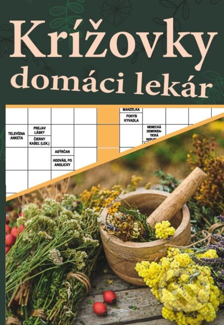 Kniha: Krížovky domáci lekár (Bookmedia). Bookmedia, 2025 Kniha: Krížovky domáci lekár (Bookmedia). Bookmedia, 2025