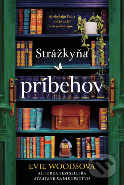 Kniha: Strážkyňa príbehov (Evie Woods), 2025 Kniha: Strážkyňa príbehov (Evie Woods), 2025