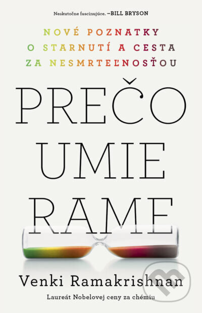 Kniha: Prečo umierame (Venki Ramakrishnan). Tatran, 2025 Kniha: Prečo umierame (Venki Ramakrishnan). Tatran, 2025