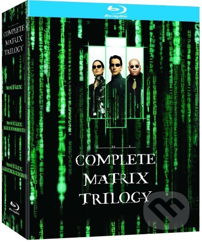 Film: The Matrix Trilogy (Andy Wachowski a Larry Wachowski) (Blu-ray). Warner Books, 2008 Film: The Matrix Trilogy (Andy Wachowski a Larry Wachowski) (Blu-ray). Warner Books, 2008