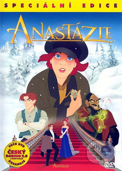 Film: Anastázie (Don Bluth a Gary Goldman) (DVD). Bonton Film, 2001 Film: Anastázie (Don Bluth a Gary Goldman) (DVD). Bonton Film, 2001