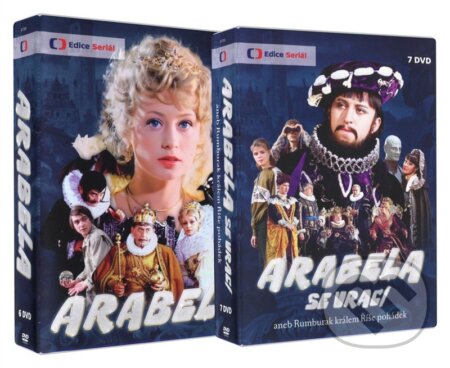 Film: Arabela I. + II. (Václav Vorlíček) (DVD). Hollywood, 2014 Film: Arabela I. + II. (Václav Vorlíček) (DVD). Hollywood, 2014