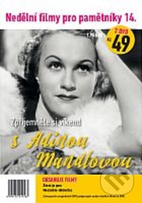 Film: Nedělní filmy pro pamětníky 14.: Adina Mandlová (Filmexport Home Video) (DVD). Filmexport Home Video, 2017 Film: Nedělní filmy pro pamětníky 14.: Adina Mandlová (Filmexport Home Video) (DVD). Filmexport Home Video, 2017