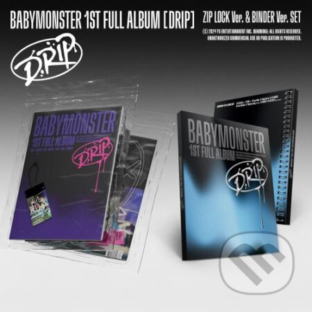 Hudobné CD: Babymonster: Drip (Random Photobook edition) (Bertus). Bertus, 2024 Hudobné CD: Babymonster: Drip (Random Photobook edition) (Bertus). Bertus, 2024