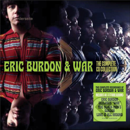 Hudobné CD: Eric Burdon & War: The Complete Cd Collection (Warner Music). Warner Music, 2025 Hudobné CD: Eric Burdon & War: The Complete Cd Collection (Warner Music). Warner Music, 2025