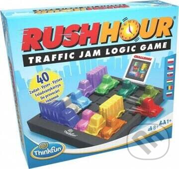 Spoločenská hra: Rush Hour (Nob Yoshigahara). ThinkFun, 2025 Spoločenská hra: Rush Hour (Nob Yoshigahara). ThinkFun, 2025